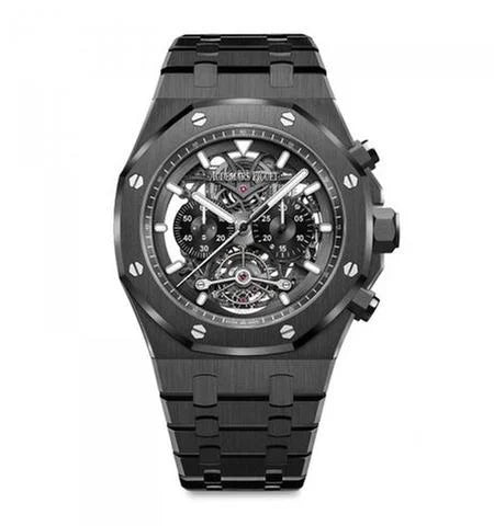 AP Royal Oak TOURBILLON BLACK (BLACK)