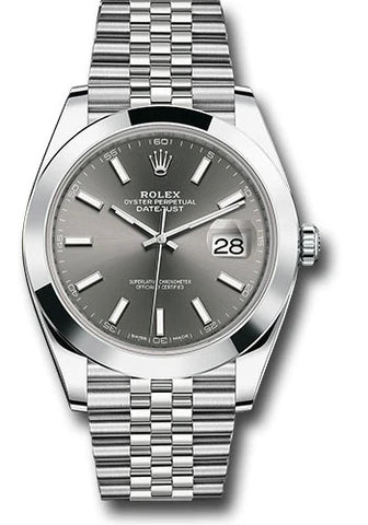 ROLEX DATEJUST GREY DIAL (J) S