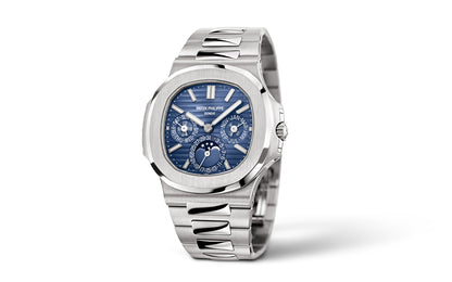 PATEK PHILIPPE NAUTILUS MOON PHASE (NAVY)