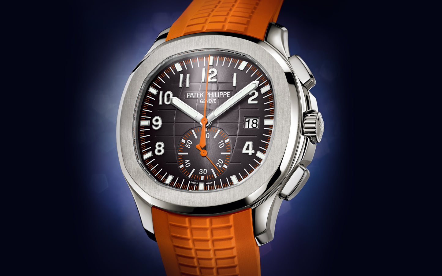 PATEK PHILIPPE AQUANAUT chronograph (ORANGE)