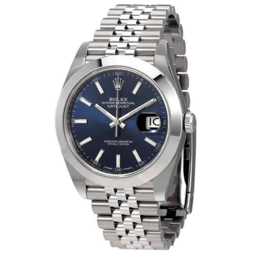 ROLEX DATEJUST BLUE DIAL (J) S