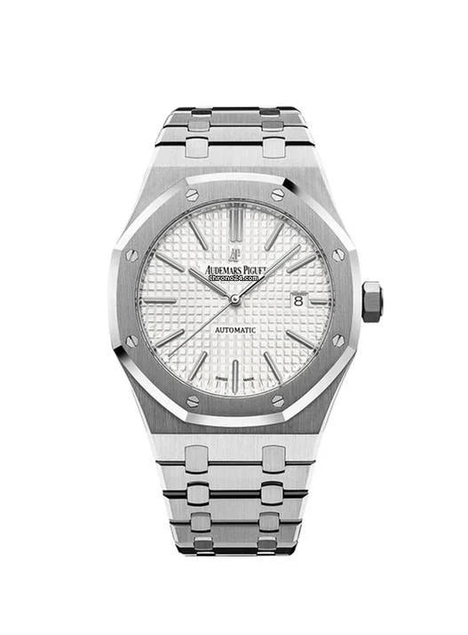 AP Royal Oak Silver (WHITE)