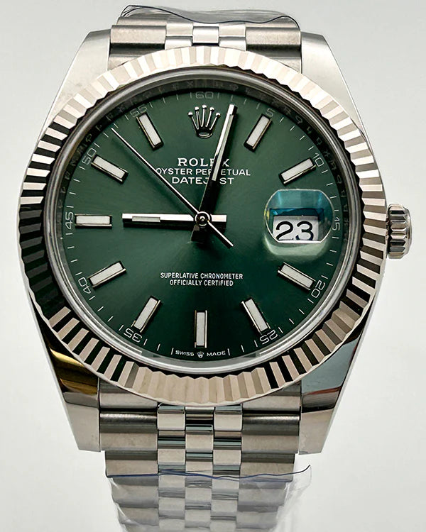 ROLEX DATEJUST GREEN DIAL (J) Z