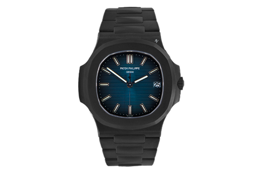 PATEK PHILIPPE NAUTILUS ALL BLACK (NAVY)