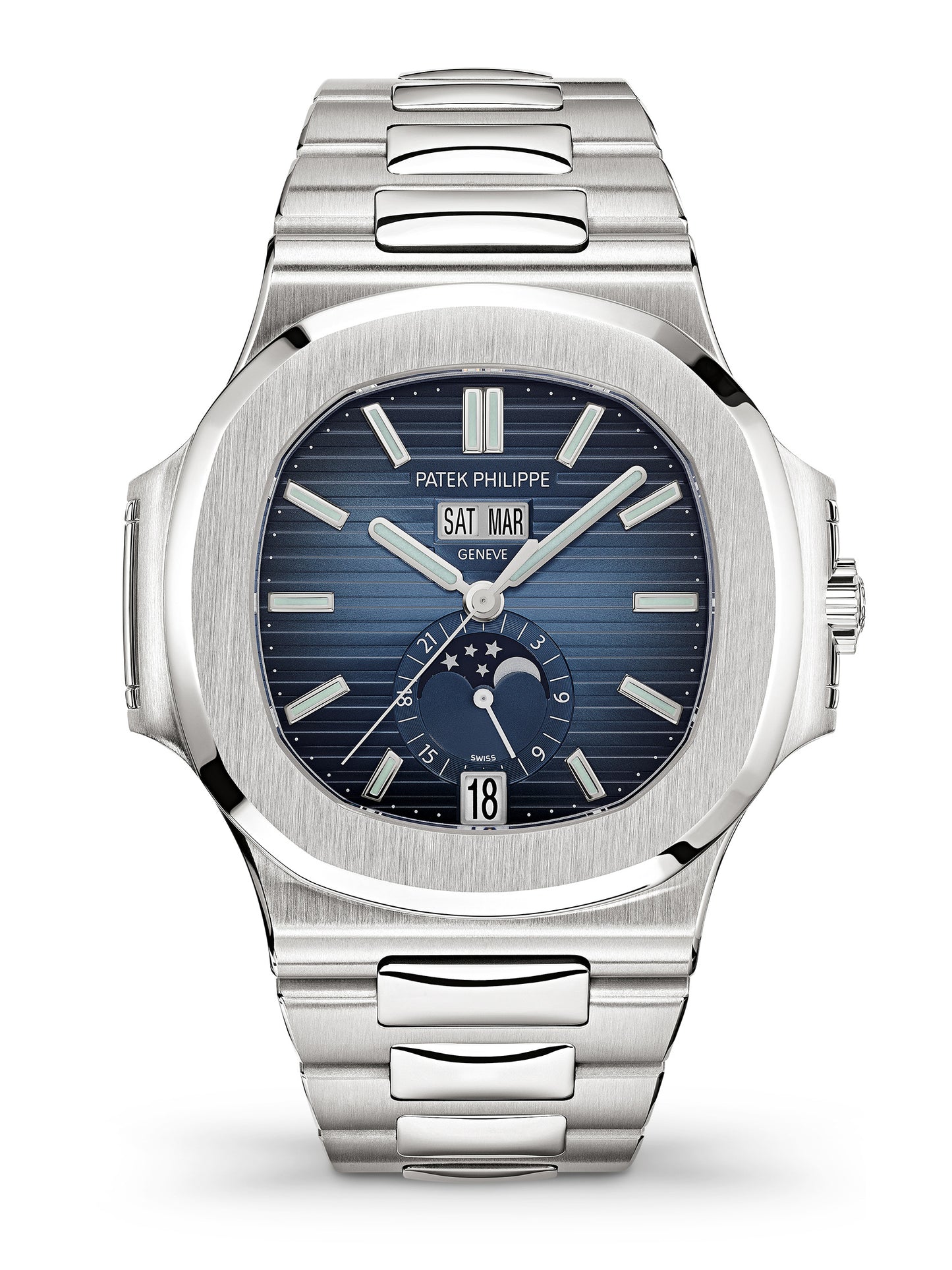 PATEK PHILIPPE annual calendar navy