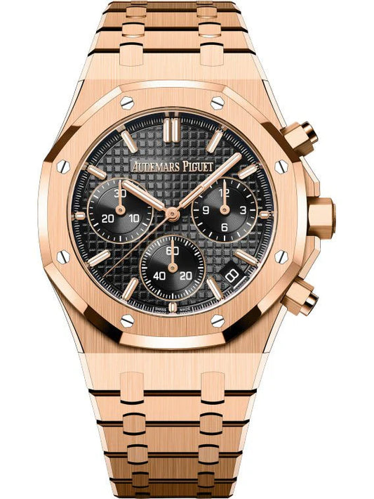 AP Royal Oak CHRONOGRAPH ROSE GOLD (BLACK)