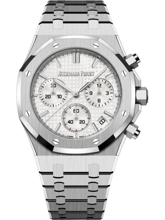 AP Royal Oak CHRONOGRAPH SILVER (WHITE)