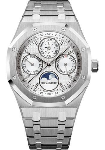 AP ROYAL Oak perpetual-calendar silver