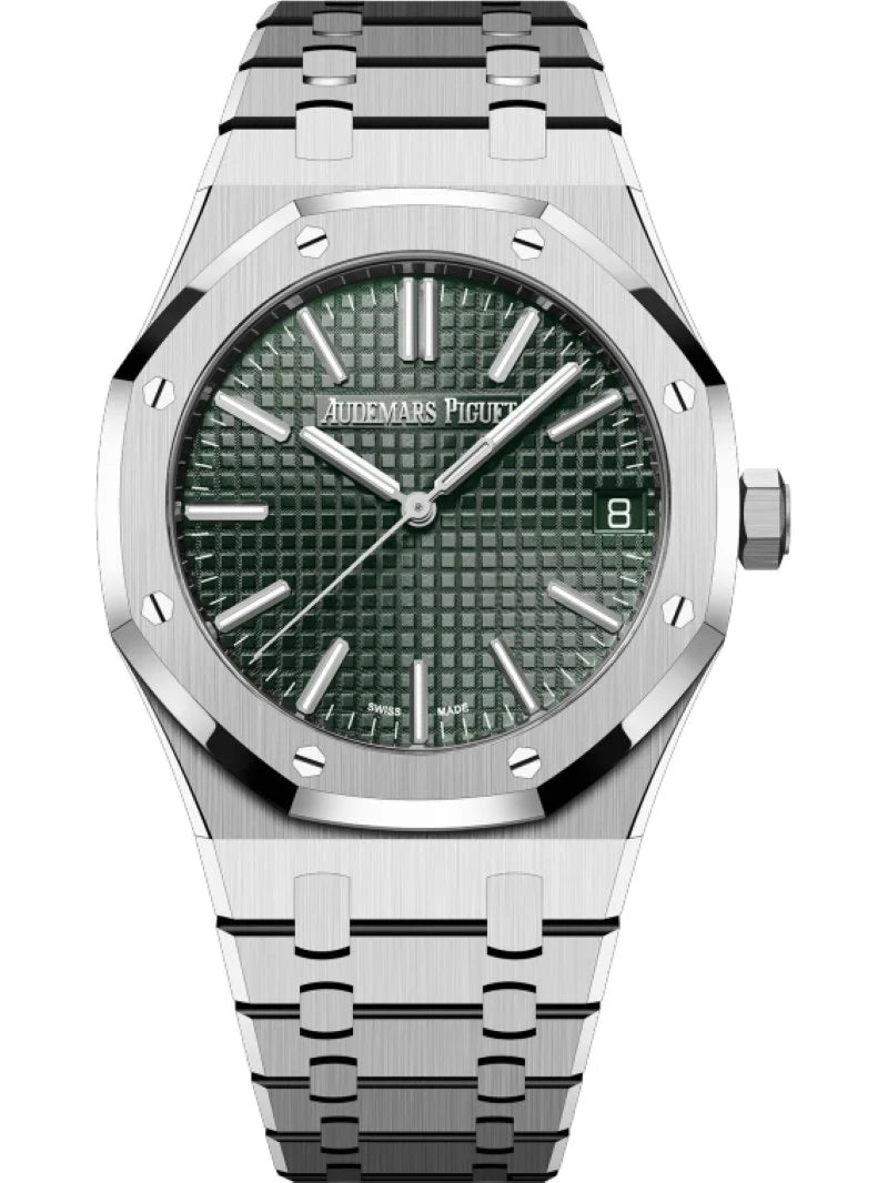 AP Royal Oak Silver (GREEN)