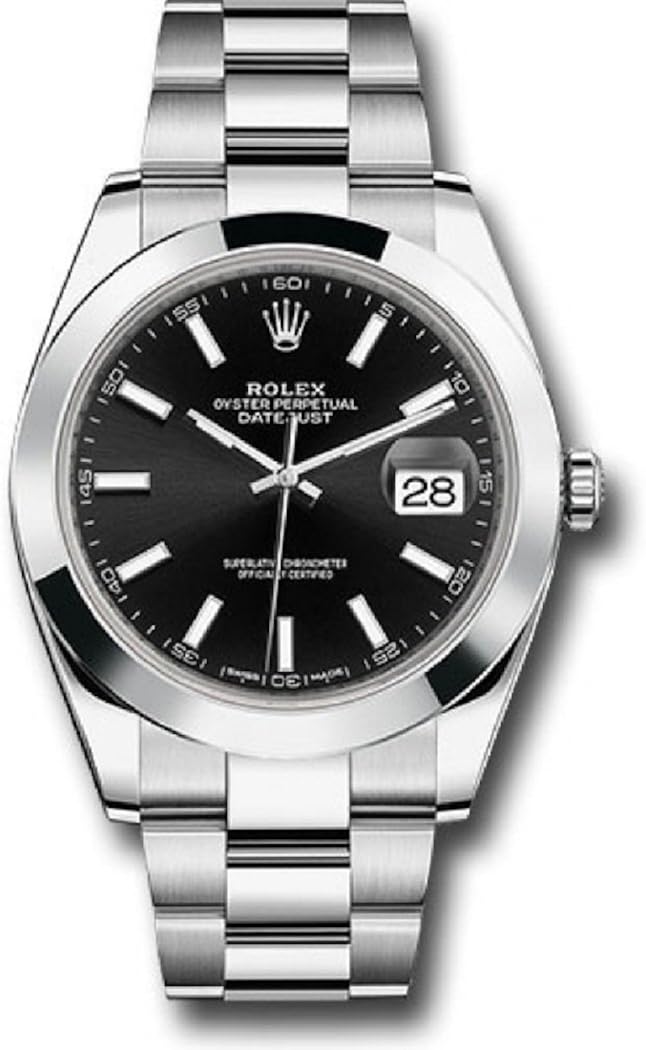 ROLEX DATEJUST BLACK DIAL (O) S