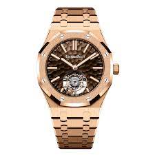 AP Royal Oak TOURBILLON GOLD (BLACK)