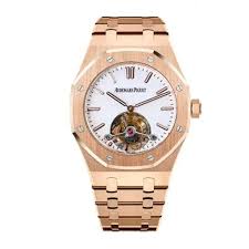 AP Royal Oak TOURBILLON ROSEGOLD (WHITE)