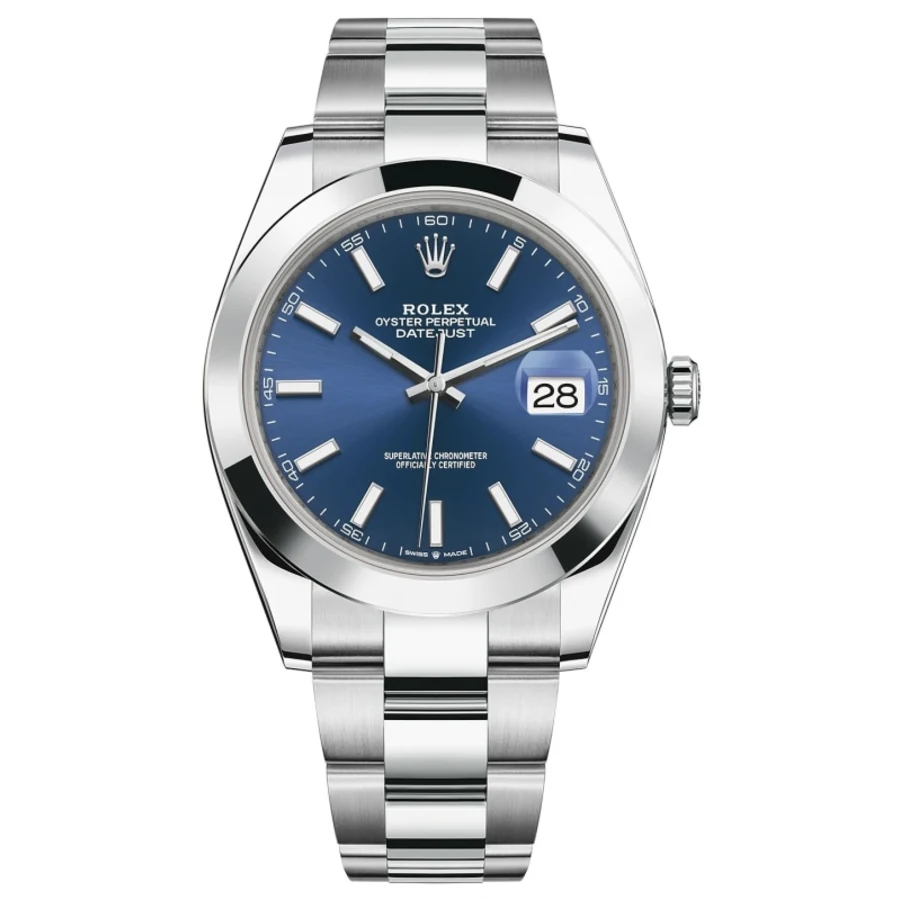 ROLEX DATEJUST BLUE DIAL (O) S