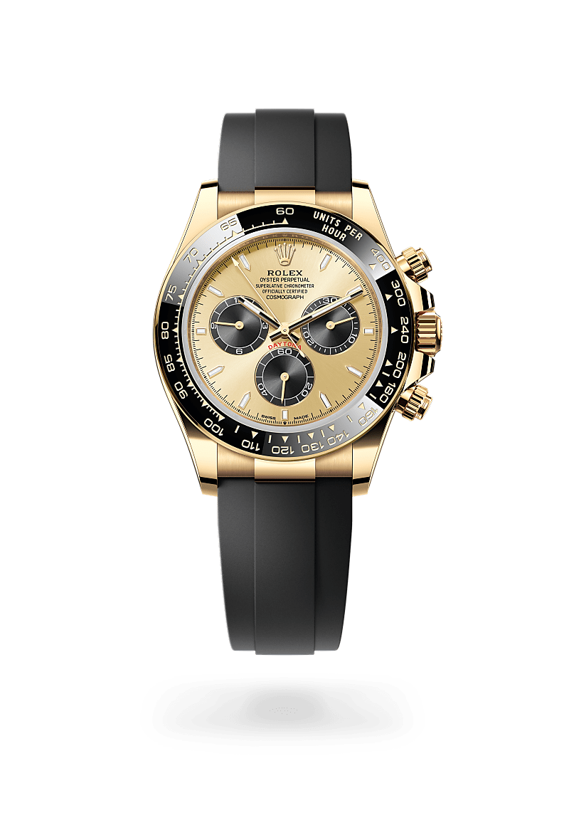 ROLEX DAYTONA RUBBER (GOLD)