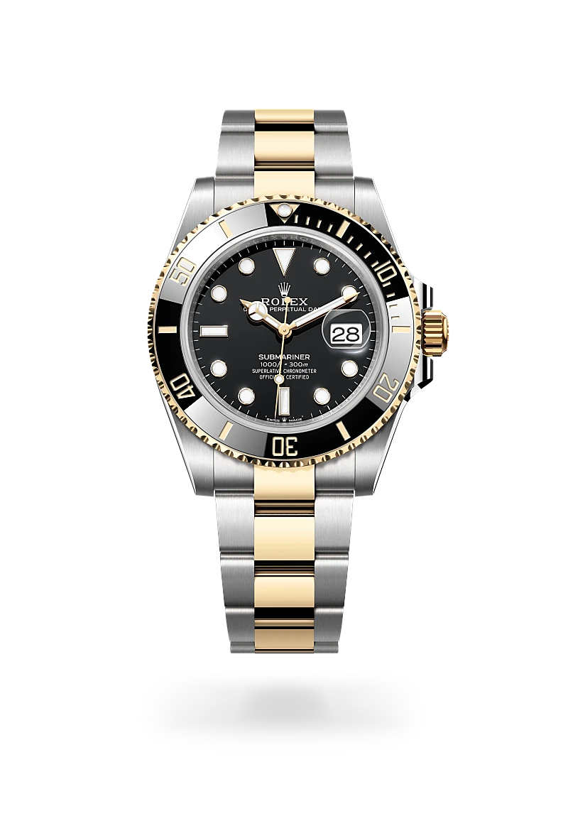 ROLEX SUBMARINER TWO TONE (BLACK)