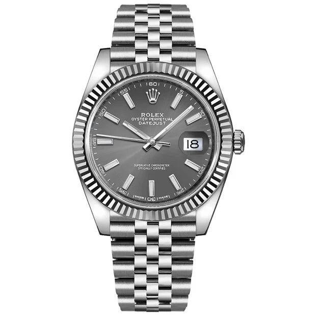 ROLEX DATEJUST GREY DIAL (J) Z