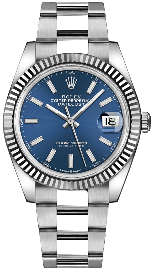 ROLEX DATEJUST BLUE DIAL (O) Z