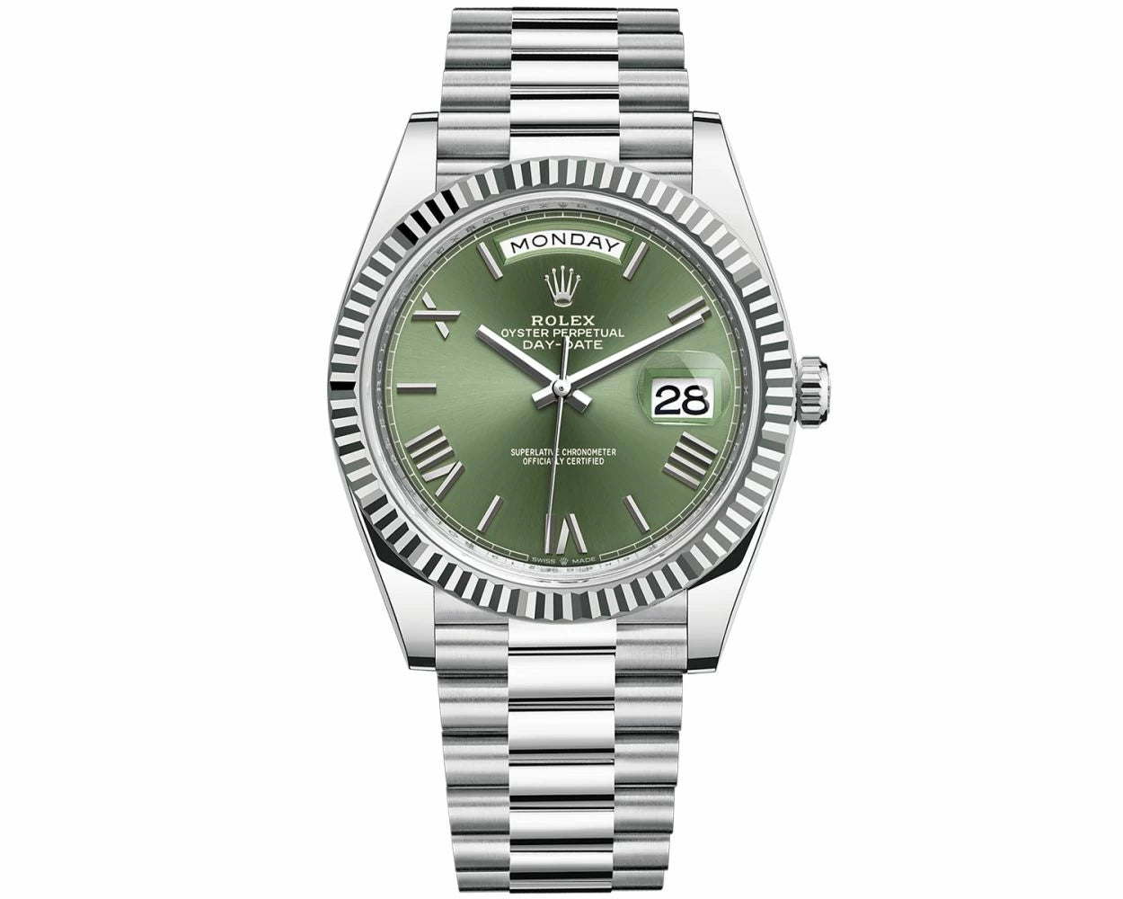 ROLEX DAY-DATE GREEN DIAL