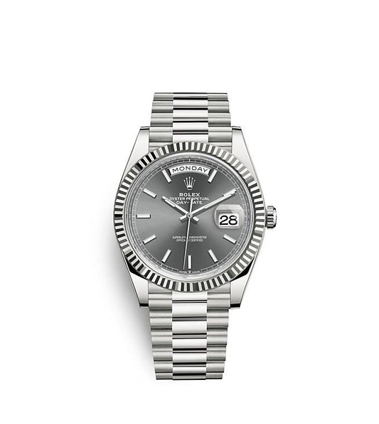 ROLEX DAY-DATE GREY DIAL